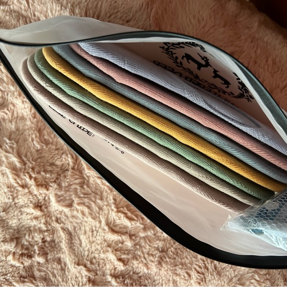 No show socks set of seven size medium women 7-10 mens 6-9 - Picture 2 of 5